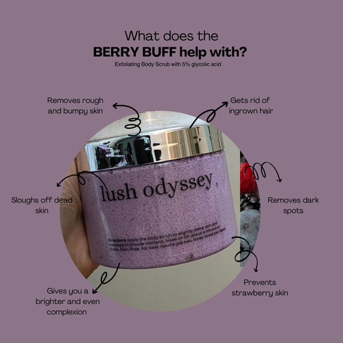 Berry Buff – 5% Glycolic Acid Body Scrub