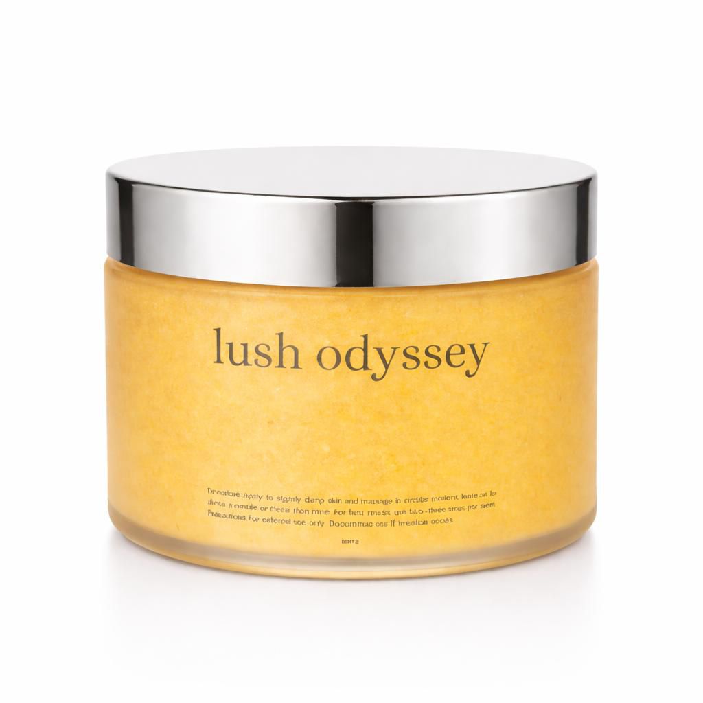 Turmeric Sugar – 5% Glycolic Acid Body Scrub